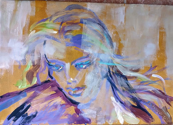 Anna Borcz - Zamyślona 