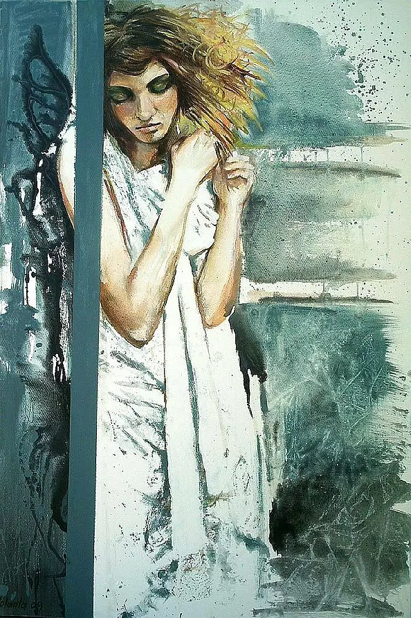 Jolanta Kalopsidiotis - Zamyślona