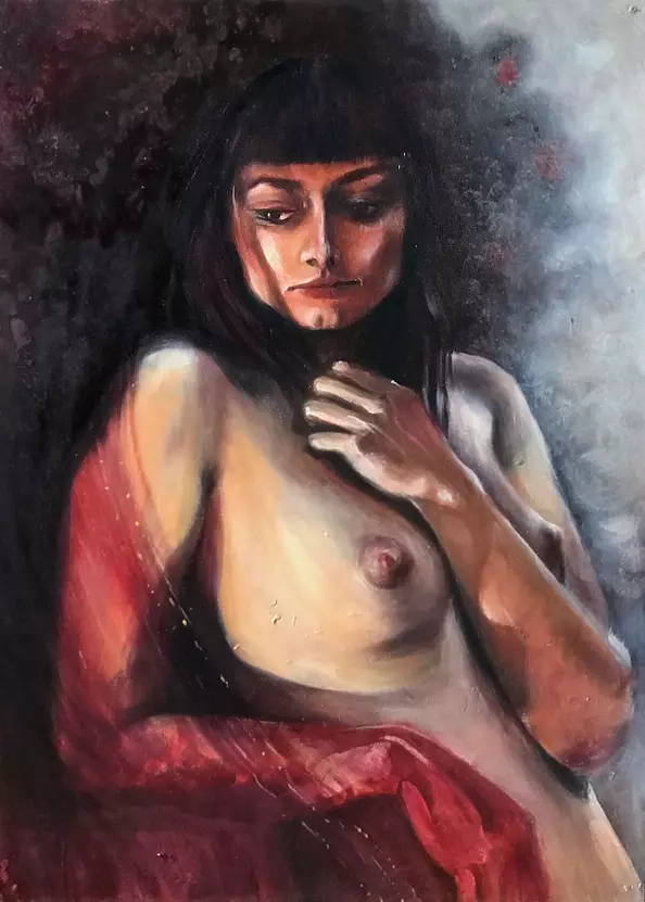 Natalia Łowczak - Zamyślona tancerka