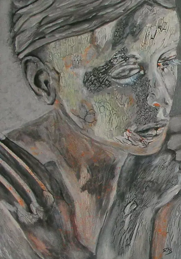 Stanislaw Boguslawski - Pensive in the ashen.