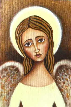 Małgorzata Piasecka Kozdęba - Zamyślony anioł