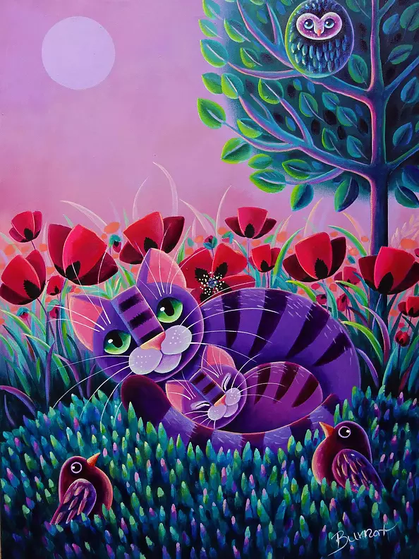 Wiesława Burnat - Before sleep comes