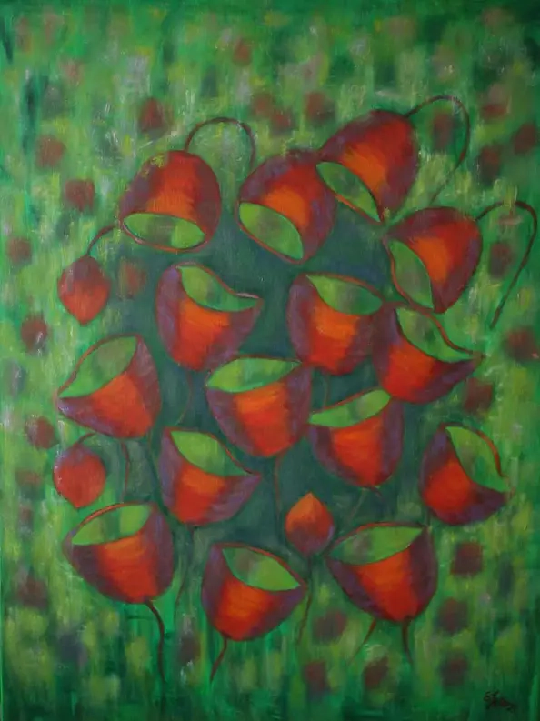 Edyta Jachowicz- Bąk - Zanurzone- impresja 2