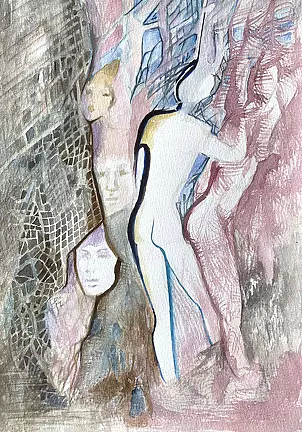 Anna Lupa Suchy - The scent of violets