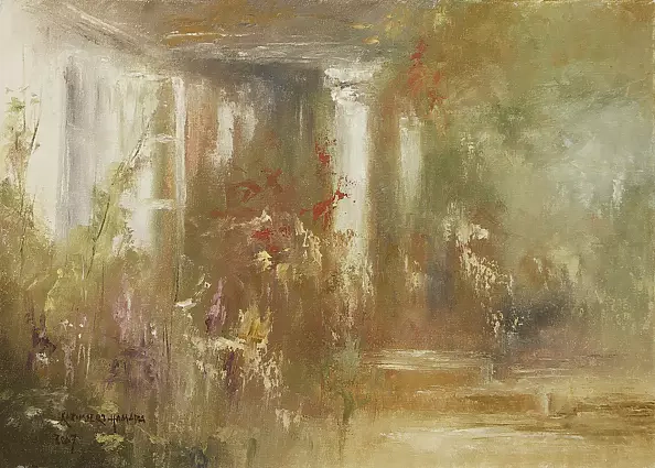 Kazimierz Hamada - Entangled in the green