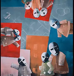 Zbigniew Ramsko Kozłowski - Forgotten fun - hopscotch