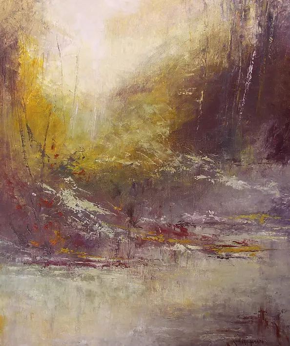 Kazimierz Hamada - Zarośla nad wodą