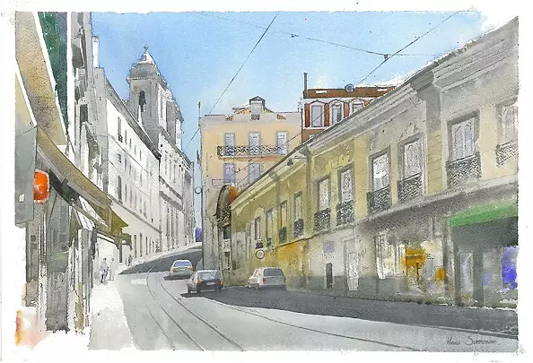 Michał Suffczyński - Zaulki Lizbony