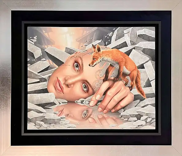 Maja Borowicz, Застывший во времени, Масляная картина - холст, 50 x 40