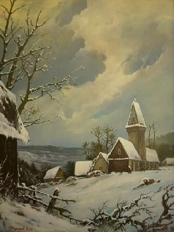 Jacek Stryjewski - Engulfed village