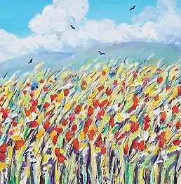 Margherita Biondi - Zboże w Villa Basilica