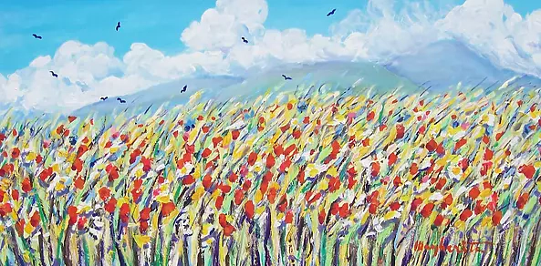 Margherita Biondi - Corn in Villa Basilica