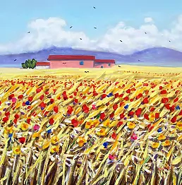 Margherita Biondi - Wheat in the sun