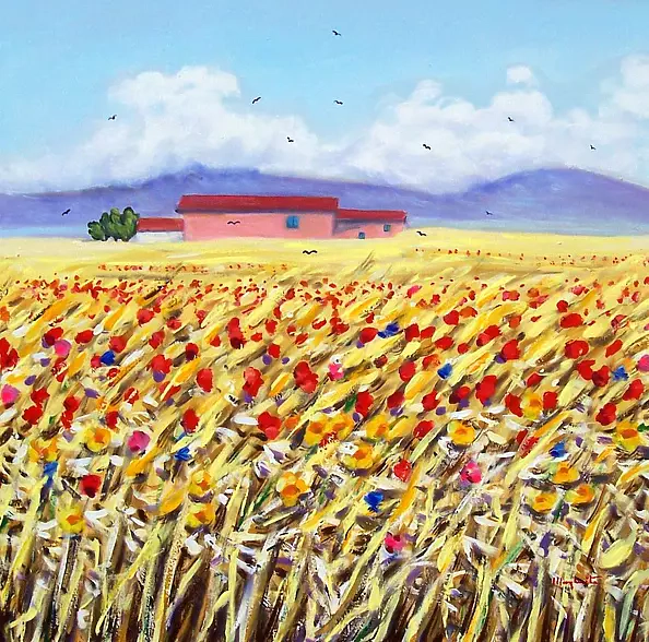 Margherita Biondi - Wheat in the sun
