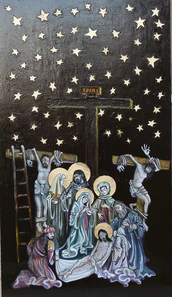 Ryszard Kostempski - "Descent from the Cross"