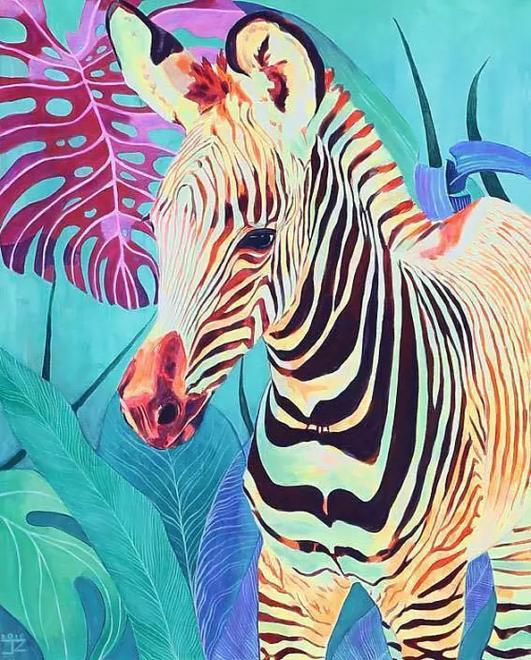 Janina Zaborowska - Zebra II