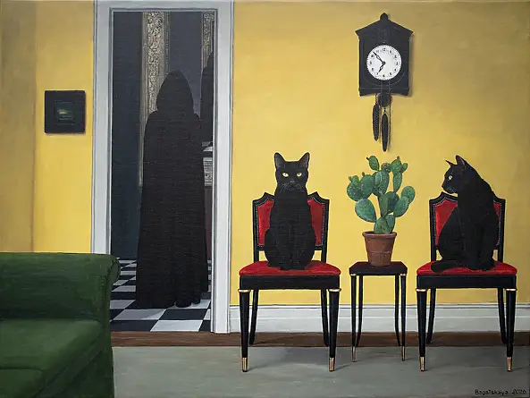 Nataliya Bagatskaya, , Acrylgemälde - Leinwand, 100 x 75