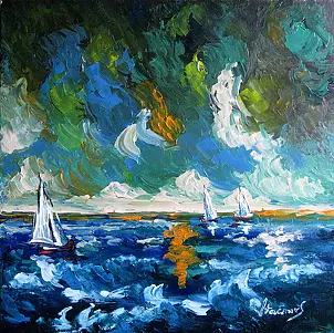 Jerzy Stachura - sailing afternoon