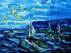 Jerzy Stachura - sailing IX