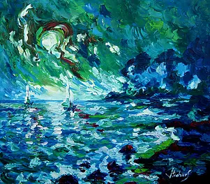 Jerzy Stachura - sailing V