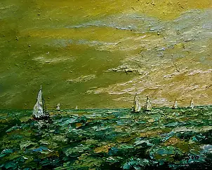 Jerzy Stachura - sailing autumn