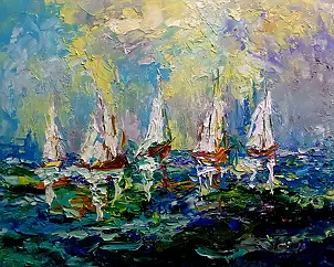 Jerzy Stachura - Sailing, sailing VII