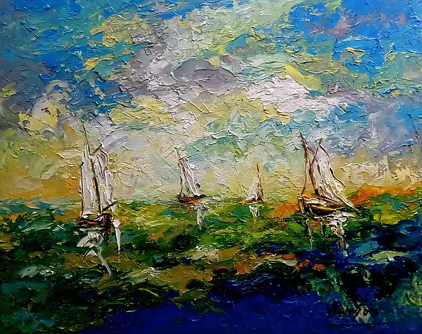 Jerzy Stachura - Sailing, sailing Vi