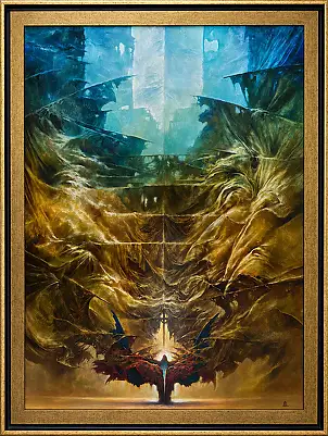 Karol Bąk, Żeglując XXI, rok 2017, Obraz olejny - płótno, 90 x 120