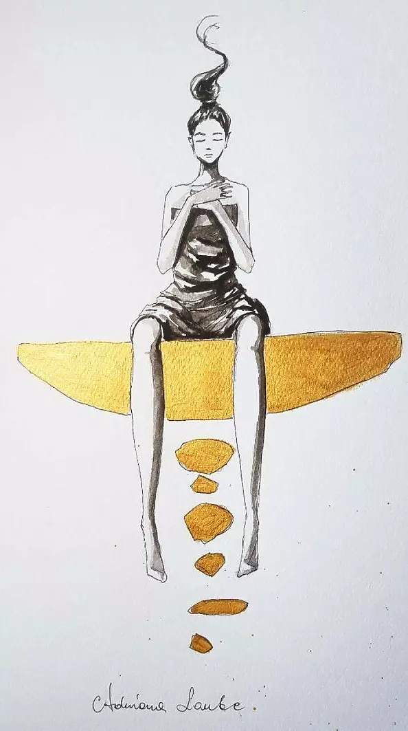 Adriana Laube - "Zen in the bathroom"