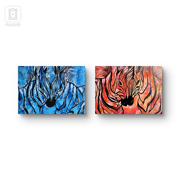 Ewa Mościszko - Set of works entitled Colors of Love