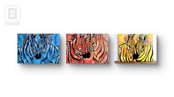 Ewa Mościszko - Set of works entitled Colors of Love