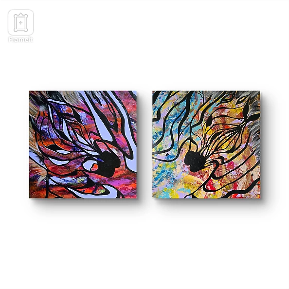 Ewa Mościszko - Set of works entitled Colors of Love