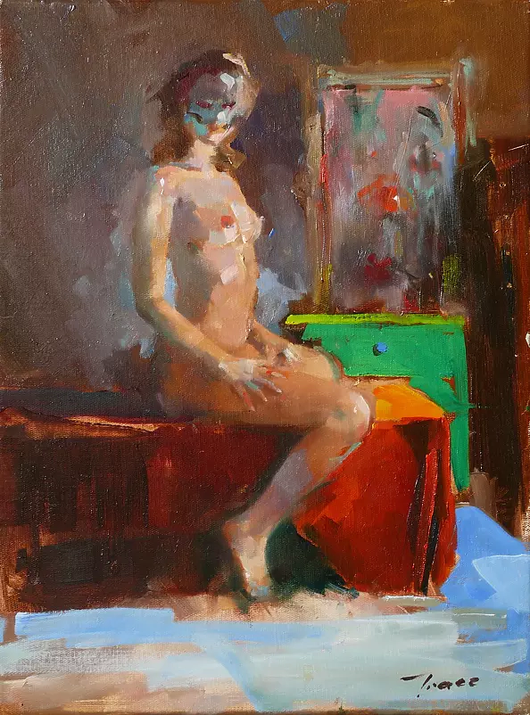 Krzysztof Tracz - green chest