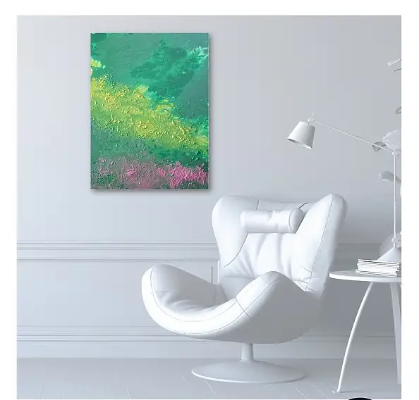 Ewa Mościszko - The Green Mile on canvas