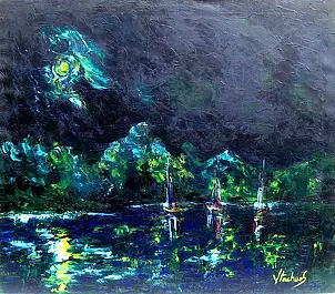 Jerzy Stachura - green night