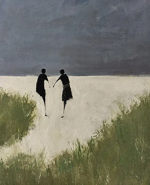 Mariusz Makuła, Zielona trawa, Obraz olejny - płótno, 100 x 70