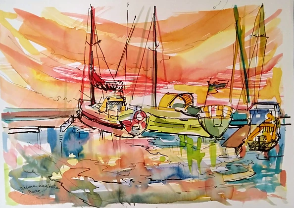 Anna Borcz - Zielona żaglówka