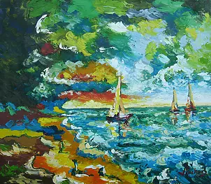 Jerzy Stachura - green afternoon