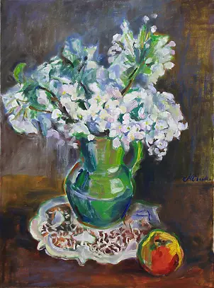 Małgorzata Oborska - green pitcher