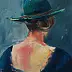 Anna Zawadzka Dziuda - green hat