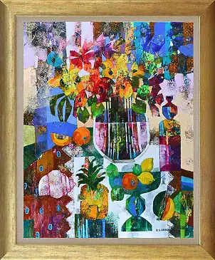 Alicja Słaboń Urbaniak - Green lampshade