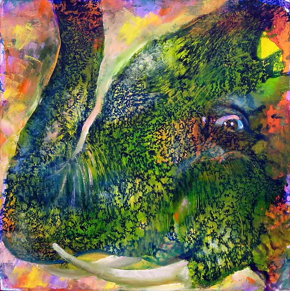 Włodzimierz Draczyński - Zielony słoń