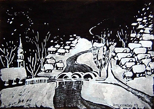 Grzegorz Ziółkowski - Winter - Dunajec