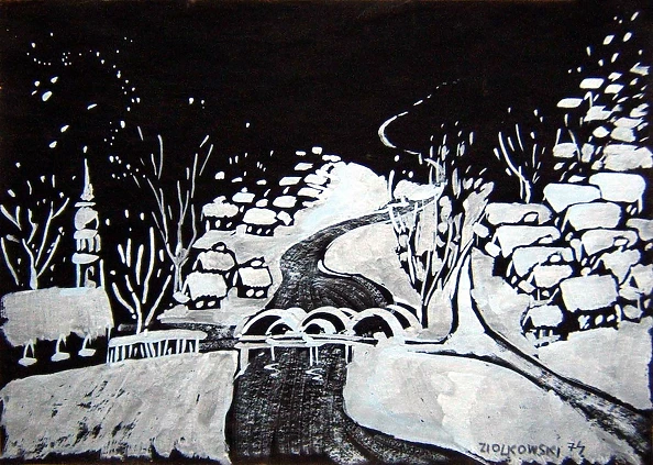 Grzegorz Ziółkowski - Зима - Дунаец