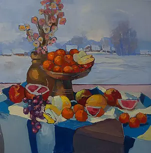 Daniel Gromacki - Winter. Still life.