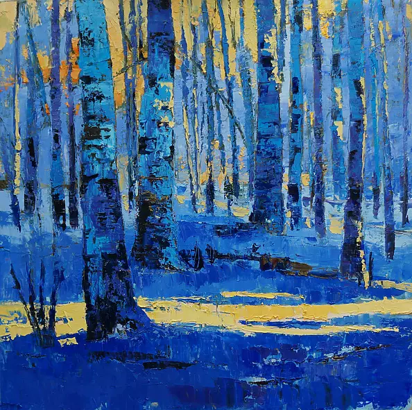 Daniel Gromacki - Winter, birches