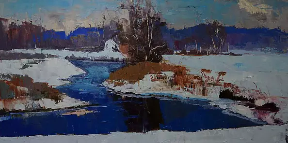 Daniel Gromacki - Zima na Podlasiu. 