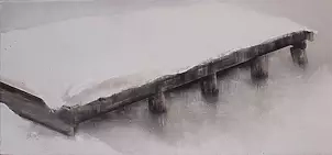 Małgorzata Bruss - Zima na jeziorze Galve