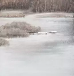 Małgorzata Bruss - Winter on the lake Galve
