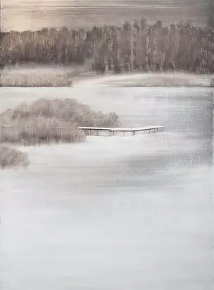   - Zima na jeziorze Galve